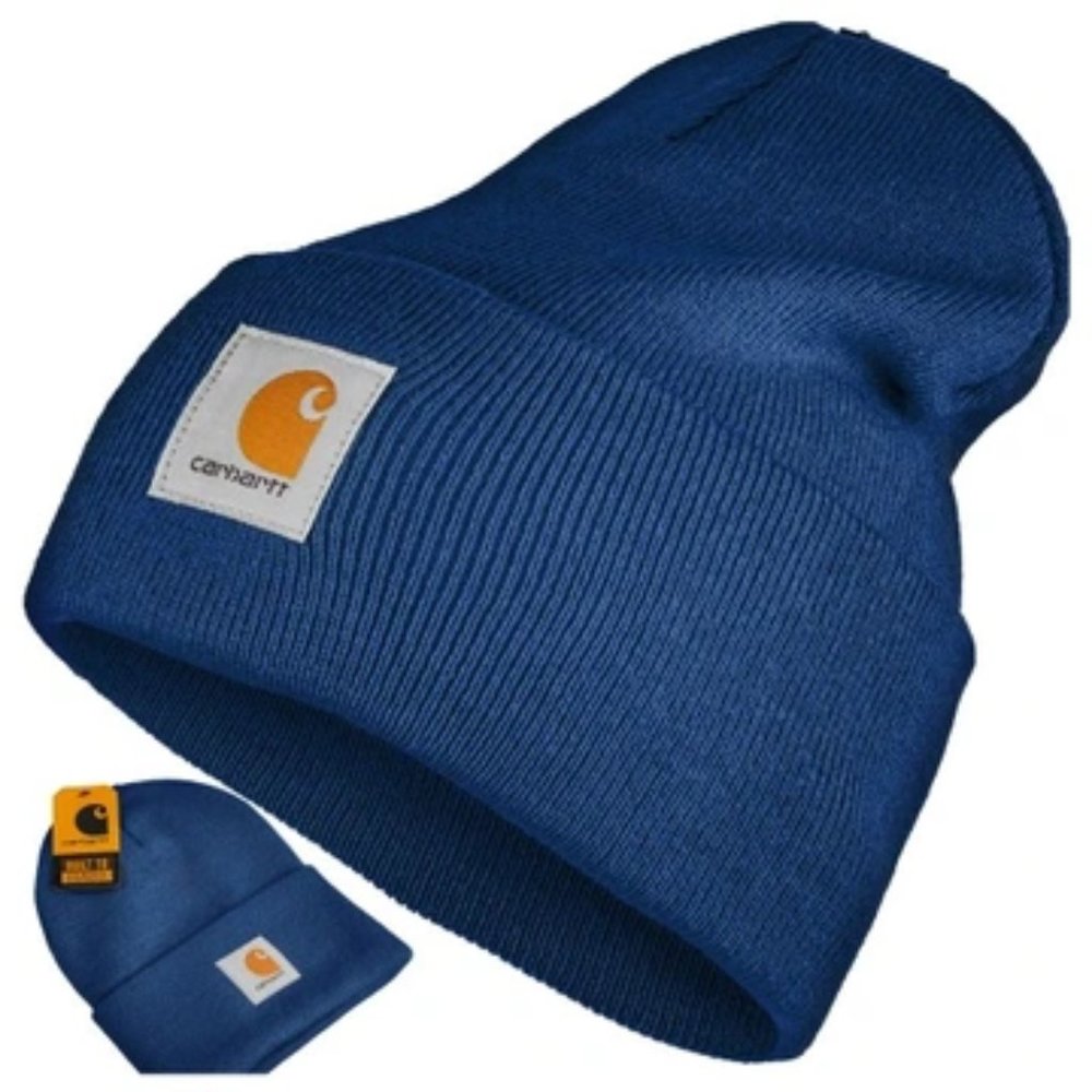 CARHARTT KNIT CUFFED BEANIE LAKESHORE BLUE UNISEX